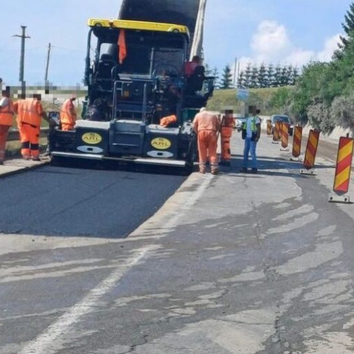 Lucrări de întreținere desfășurate pe drumurile naționale din județul Bistrița-Năsăud