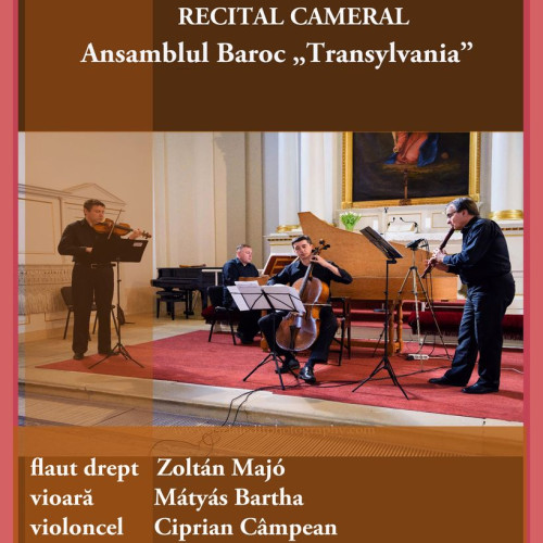 Recital la Biserica Evanghelică din Bistrița pe 1 august