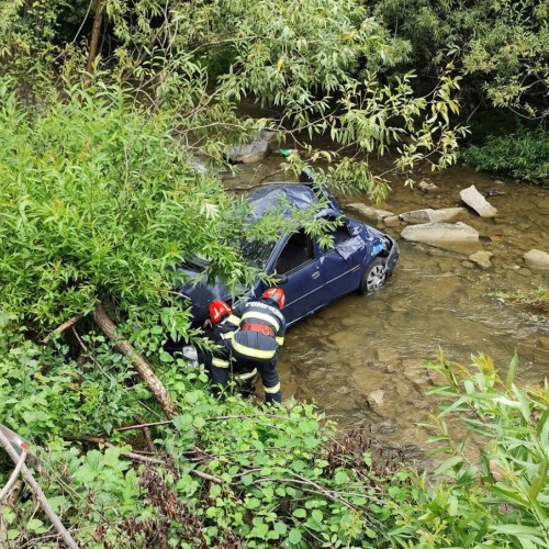 Accident rutier la Poiana Ilvei: un bărbat de 49 de ani a ajuns la spital