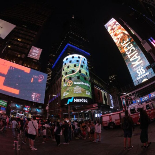 Un proiect românesc promovat la Times Square, New York