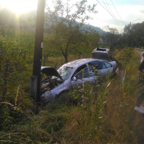 Accident rutier în Bistrița-Năsăud: o tânără a fost rănită ușor