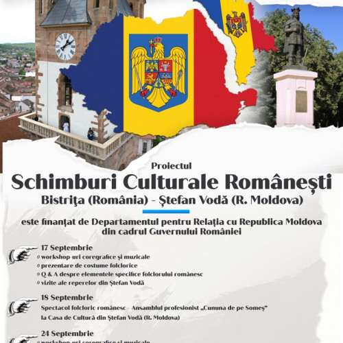 Schimburi culturale între Bistrița și Ștefan Vodă