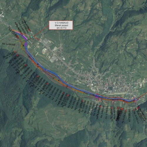 O nouă variantă ocolitoare pentru DN 17C în zona Năsăud