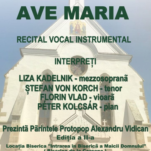 Concert de muzică clasică la Biserica Protopopiatului