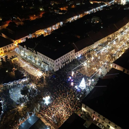 Bistrița își propune să devină o destinație turistică modernă prin iluminatul arhitectural