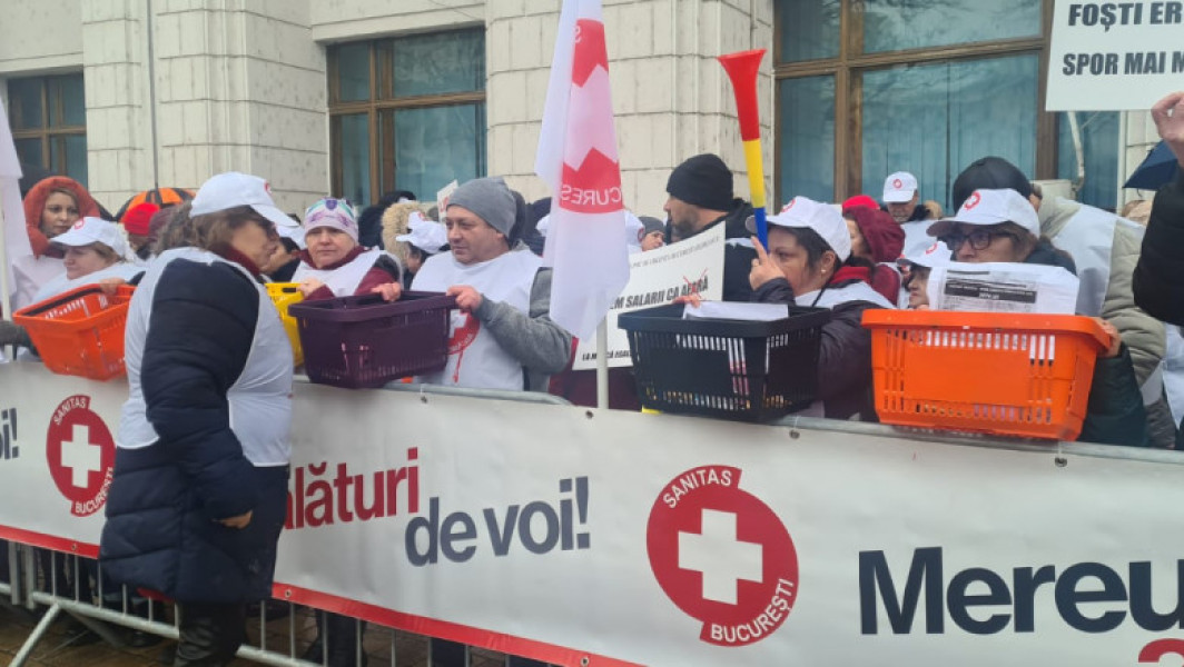 Medicii protestează la Finanțe din cauza banilor