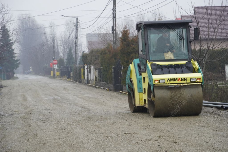 Primarul din Bistrița anunță asfaltarea a 20 de străzi în acest an