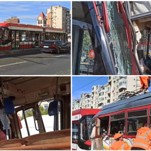 Accident cu tramvaiul la Arad: șase răniți după ce un vehicul a pornit singur din depou
