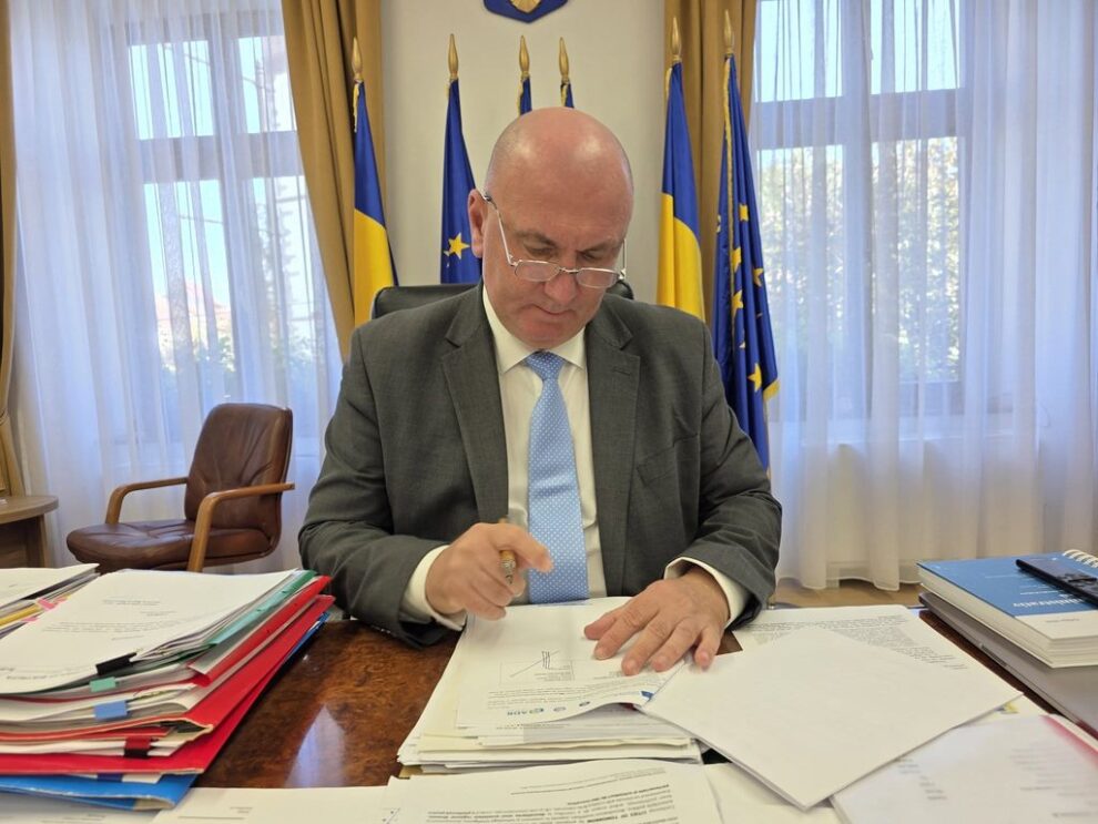 Primarul Gabriel Lazany sărbătorește un an de mandat la Bistrița