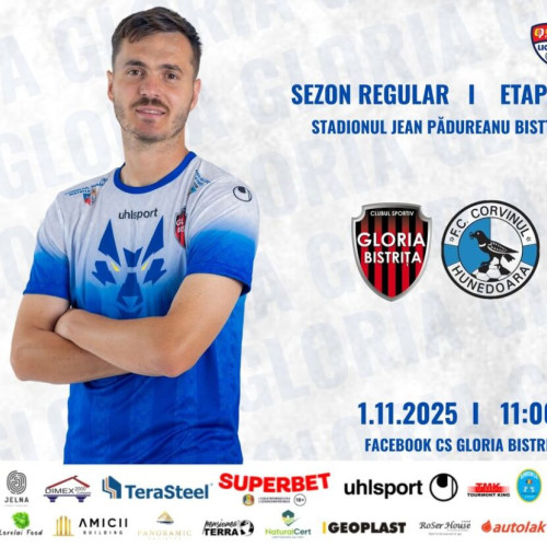FC Bistrița joacă sâmbătă pe stadionul „Jean Pădureanu” la ora 11:00