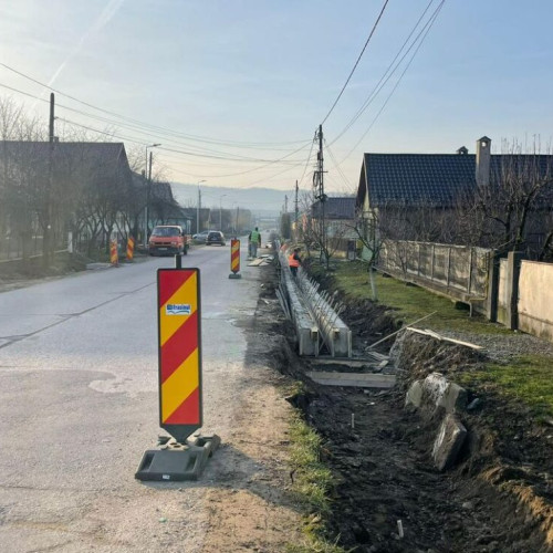 Se modernizează DJ 172A Beclean - Nușeni - Chiochiș în cadrul programului național de dezvoltare locală