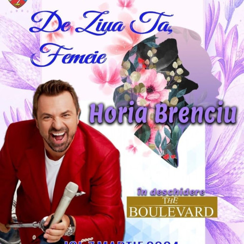 Horia Brenciu susține concert în Bistrița de Ziua Femeii