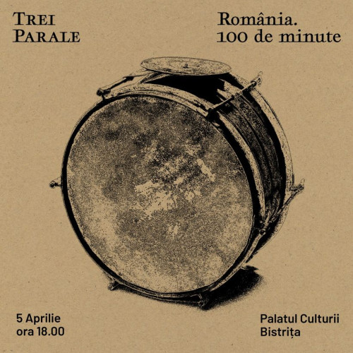 Concert Trei Parale pentru promovarea albumului "România. 100 de minute" la Bistrița, vineri, 5 aprilie