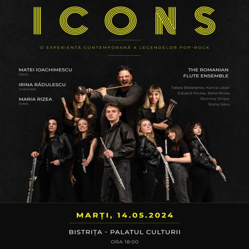 Concertul ICONS: O reinterpretare surprinzătoare a unor nume legendare!