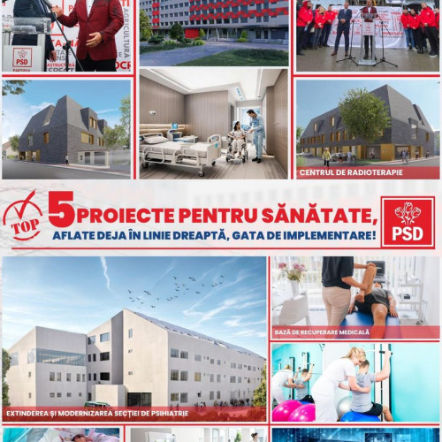 5 proiecte pentru Sănătate în linie dreaptă, gata de implementare în Județul Bistrița-Năsăud!