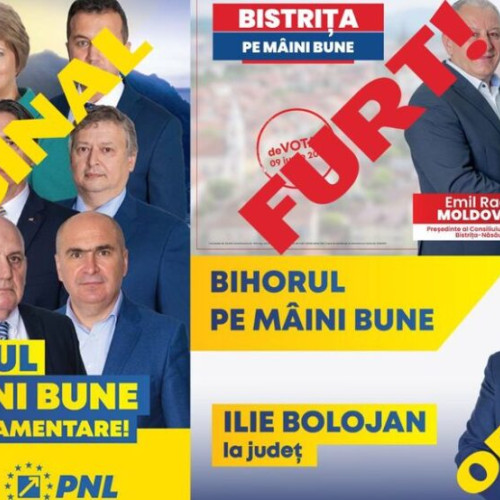 Acuzatie de furt de slogan in campania electorala la Bistrita-Nasaud