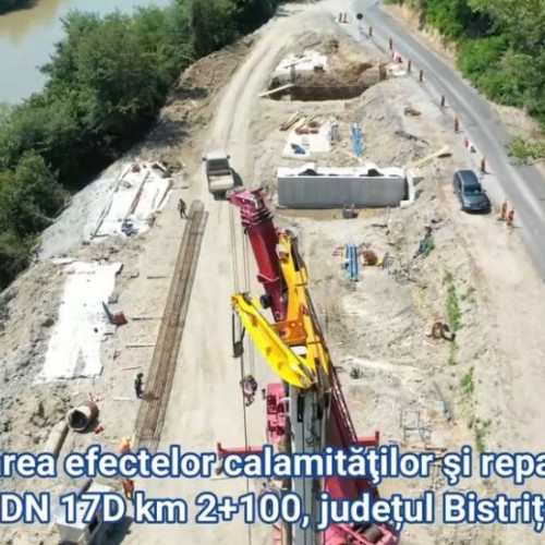 Etapa I a viaductului începe cu lucrări importante